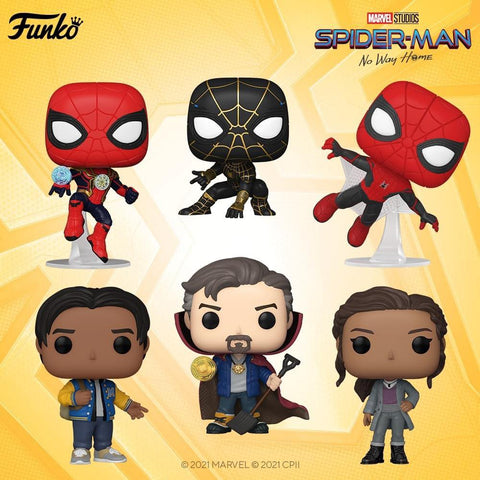 Funko Pop! Marvel: Spider-Man No Way Home Set of 6