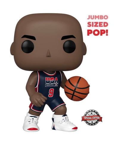 Funko Pop! Jumbo: NBA - 10" Michael Jordan (1992 Team USA Navy)