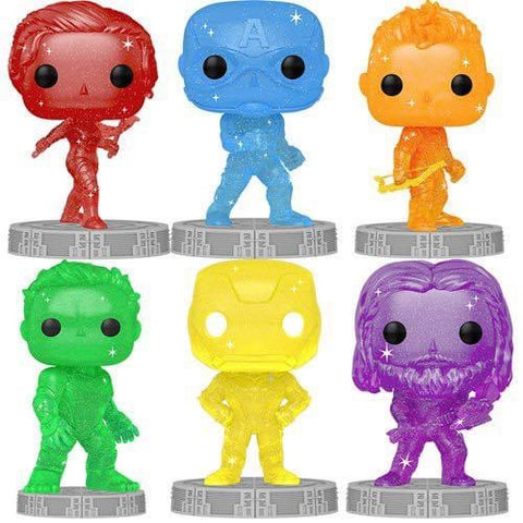 Funko Pop! Artist Series: Infinity Saga Set of 6