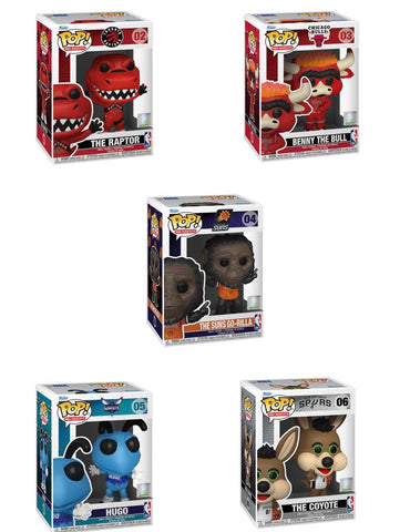 Funko Pop! NBA: Mascots Set of 5