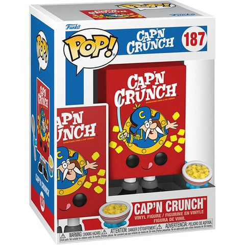 Funko Pop! Vinyl: Quaker- Cap'N Crunch Cereal Box