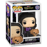 Funko Pop! Marvel: Hawkeye - Kate Bishop with Lucky the Pizza Dog