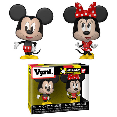 VYNL: Disney-2PK-Mickey & Minnie