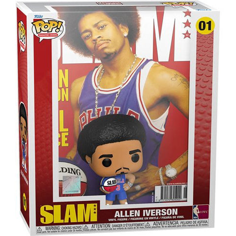 Funko Pop! NBA Cover: SLAM - Allen Iverson