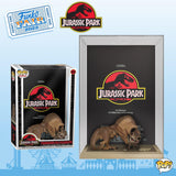Funko Pop! Movie Poster with Case: Jurassic Park- Tyrannosaurus Rex 6" and Velociraptor