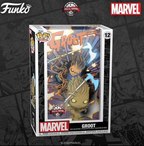 Funko Pop! Comic Cover: Marvel- Groot