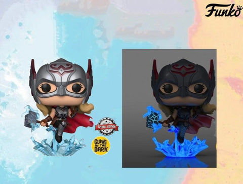 Funko Pop! Marvel - Thor: Love and Thunder - Mighty Thor (GITD) Special Edition
