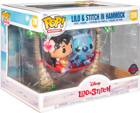 Funko Pop! Moment: Lilo & Stitch in Hammock Special Edition
