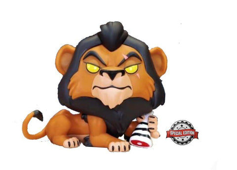 Funko Pop! Disney: Lion King- Scar w/ Meat Special Edition