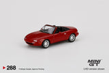 Mini GT 1/64 Mazda Miata MX-5 (NA) Classic Red LHD