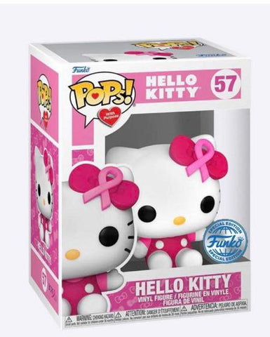 Funko Pop! Breast Cancer Awareness: Hello Kitty Special Edition