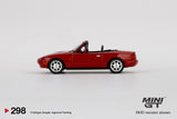 Mini GT 1/64 Eunos Roadster Classic Red RHD