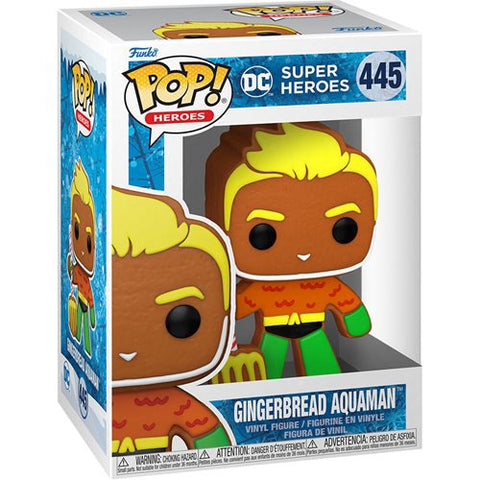 Funko Pop! Heroes: DC Holiday- Gingerbread Aquaman