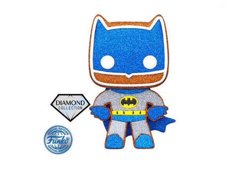 Funko Pop! Heroes: DC Holiday- Gingerbread Batman (DGLT) Special Edition