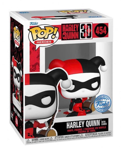 Funko Pop! Heroes: DC- Harley Quinn w/Cards Special Edition