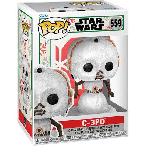 Funko Pop! Star Wars: Holiday - Snowman C-3PO