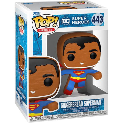 Funko Pop! Heroes: DC Holiday- Gingerbread Superman