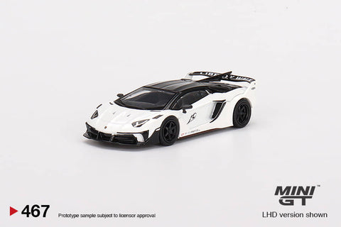 Mini GT 1/64 LB WORKS Lamborghini Aventador GT EVO Presentation LHD