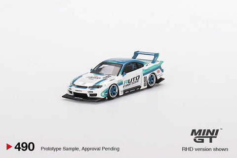 Mini GT 1/64 Nissan LB Super Silhouette S15 SILVIA Auto Finesse RHD