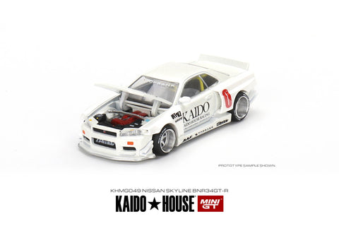 Mini GT 1/64  Nissan Skyline GTR R34 Kaido works V2