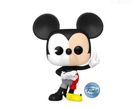Funko Pop! Disney: D100- Mickey (Split Color) Funko Special Edition