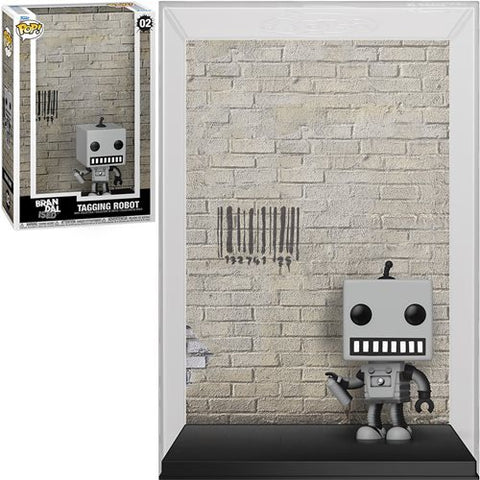 Funko Pop! Art Cover: Brandalised - Tagging robot w/ case