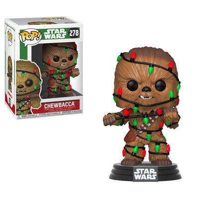 Pop! Star Wars: Holiday - Chewie w/ lights