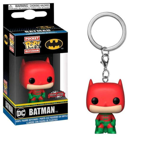 Pop Keychain: DC - Batman (Holiday)