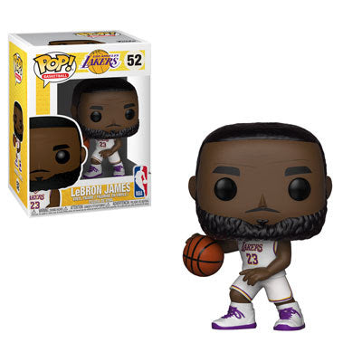 Pop! NBA: Lakers - Lebron James (White Uniform) Re-stock