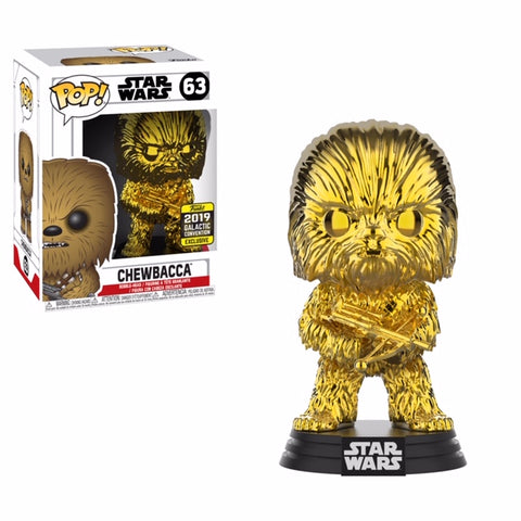 Star Wars 2019 Shared Exclusive: Chewbacca Gold Chrome