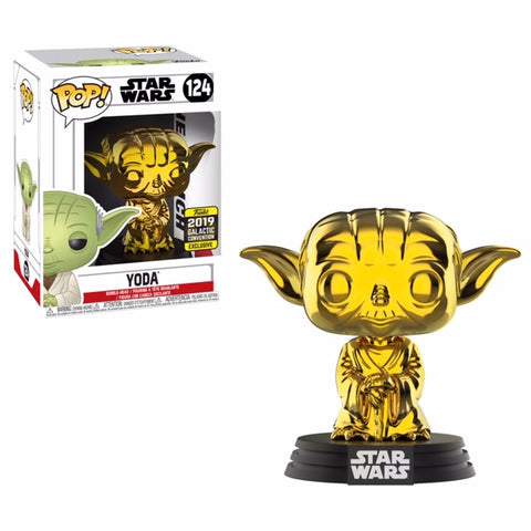 Star Wars 2019 Shared Exclusive: Yoda Gold Chrome