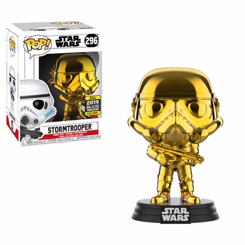 Star Wars 2019 Shared Exclusive: Stormtrooper Gold Chrome