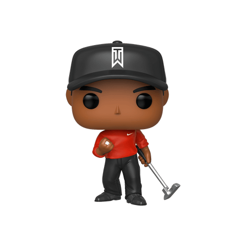 Pop! Golf - Tiger Woods (Red Shirt)