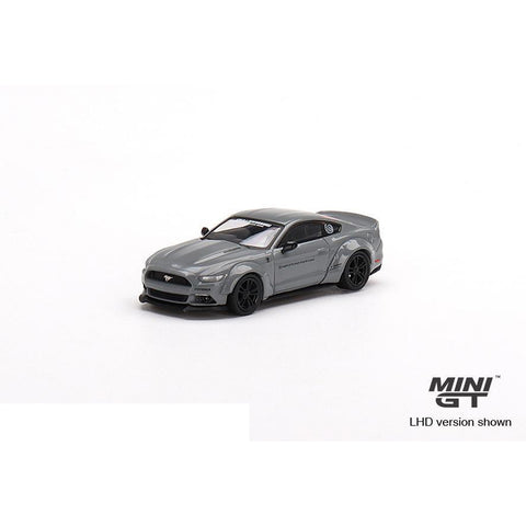 Mini GT 1/64 Ford Mustang GT LB works Grey LHD
