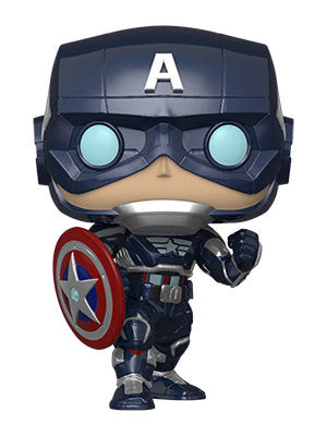 POP Marvel: Avengers Game - Captain America (Stark Tech Suit)