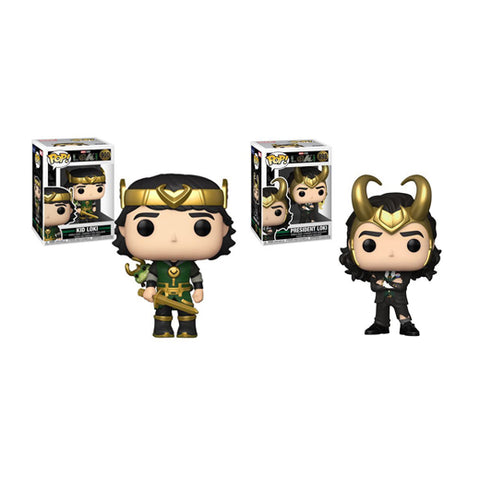 Funko Pop! Marvel: Loki Set of 2
