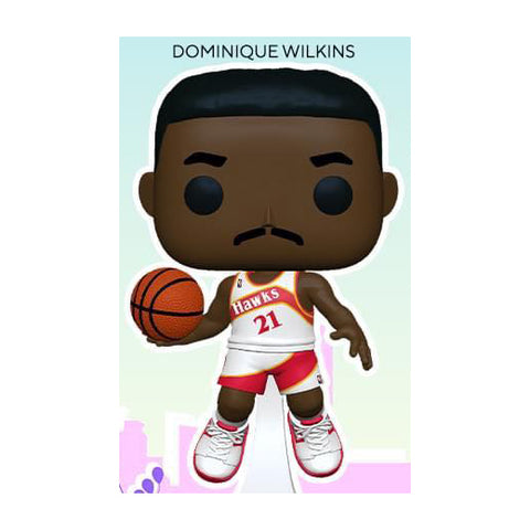 Funko Pop! NBA: Legends- Dominique Wilkins (Hawks Home)