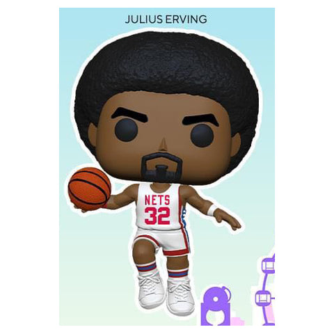 Funko Pop! NBA: Legends- Julius Erving (Nets Home)