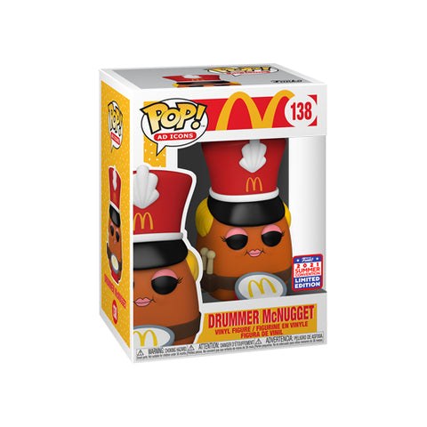 Funkon 2021 Shared Exclusive: Pop! Ad Icons - McDo - Drummer McNugget
