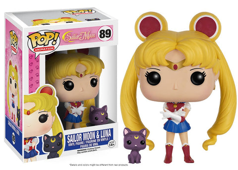 Pop Animation: Sailor Moon - Sailor Moon w/ Luna