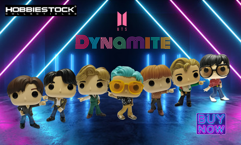 Funko Pop! Rocks: BTS Dynamite Set of 7
