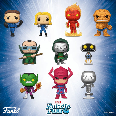 Pop Marvel: Fantastic Four (Set of 10)