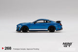 Mini Gt 1/64 Ford Mustang Shelby GT500 Ford Performance Blue