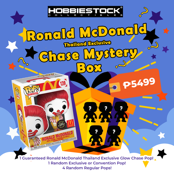 Funko Ronald Mcdonald 139 Glow Chase newest Thailand exclusive