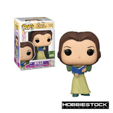 Funko Pop! Disney: 2021 ECCC Funko Shared Exclusive - Beauty and The Beast 30th Anniversary - Belle in Green Dress with Book