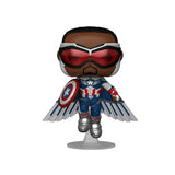 Funko Pop! Marvel: The Falcon and the Winter Soldier - Captain America Flying (Special Edition)