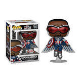 Funko Pop! Marvel: The Falcon and the Winter Soldier - Captain America Flying (Special Edition)