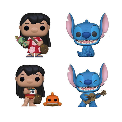 Funko Pop! Disney: Lilo & Stitch Set of 4