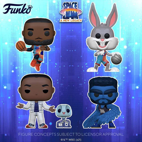 Funko Pop! Movies: Space Jam A New Legacy S2 (Set of 4)