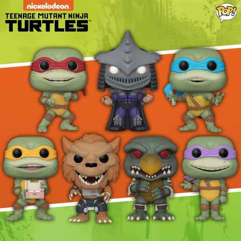 Funko Pop! Movies: Teenage Mutant Ninja Turtles Set of 7